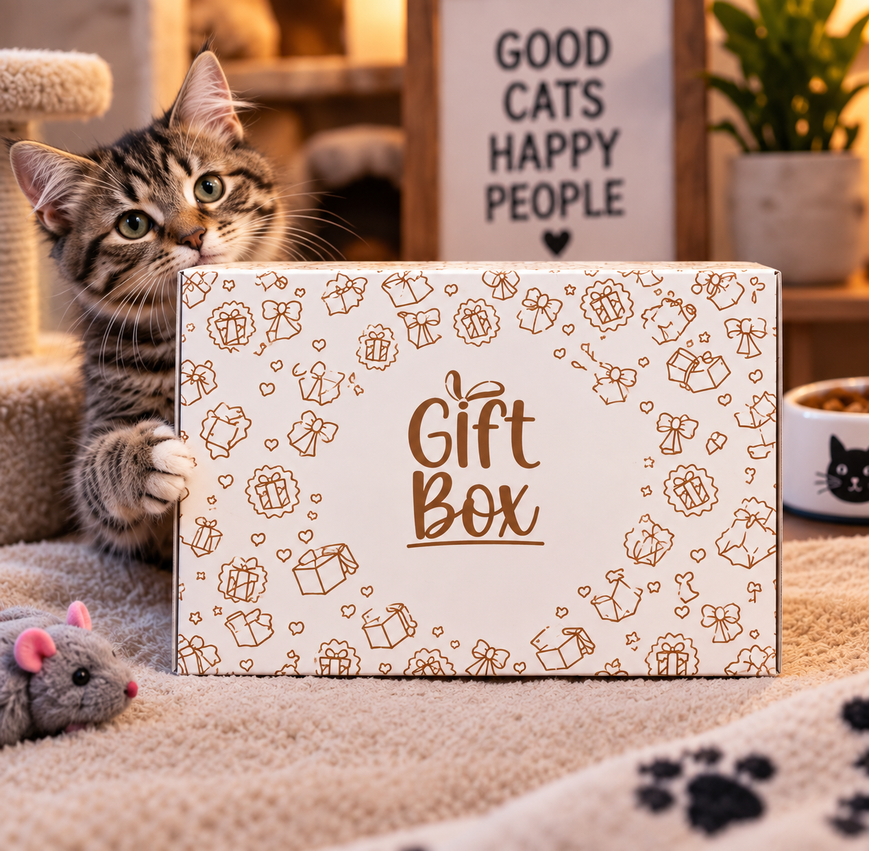 Giftbox Cat