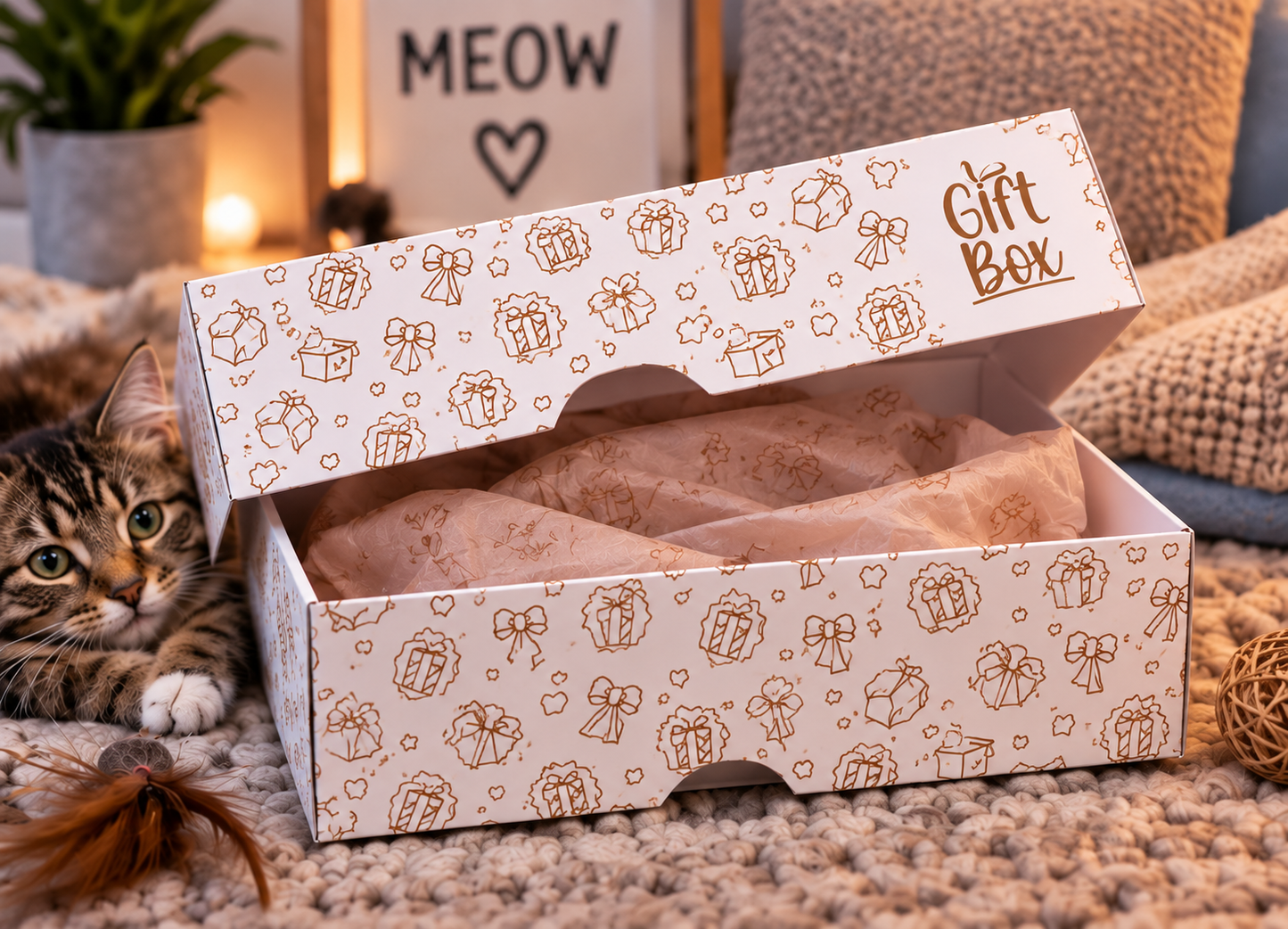 Giftbox Cat
