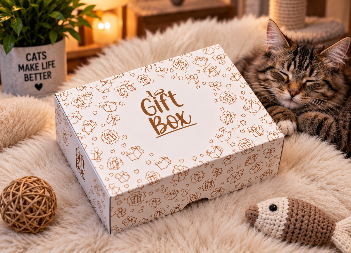Giftbox Cat