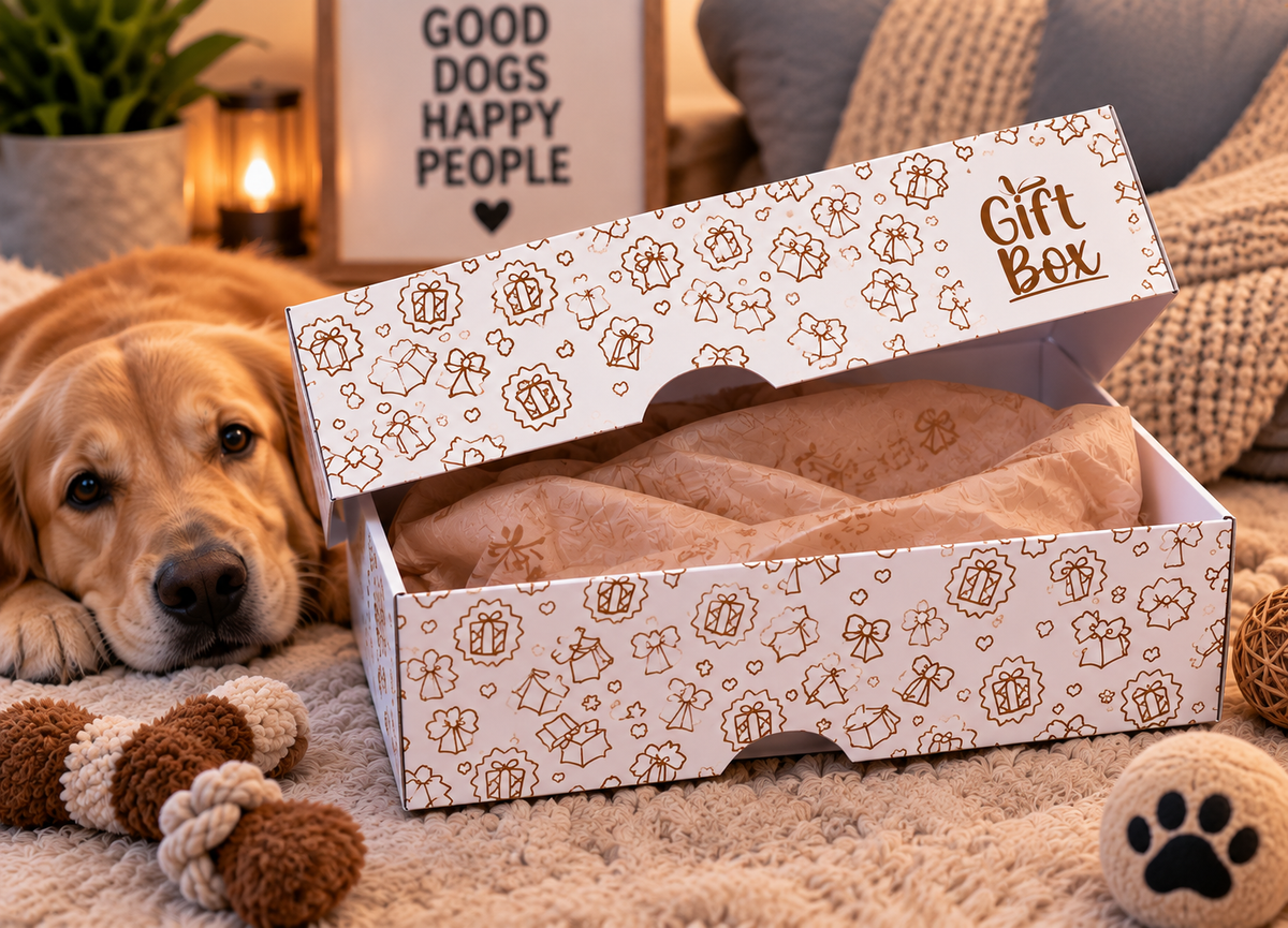 Giftbox Dog