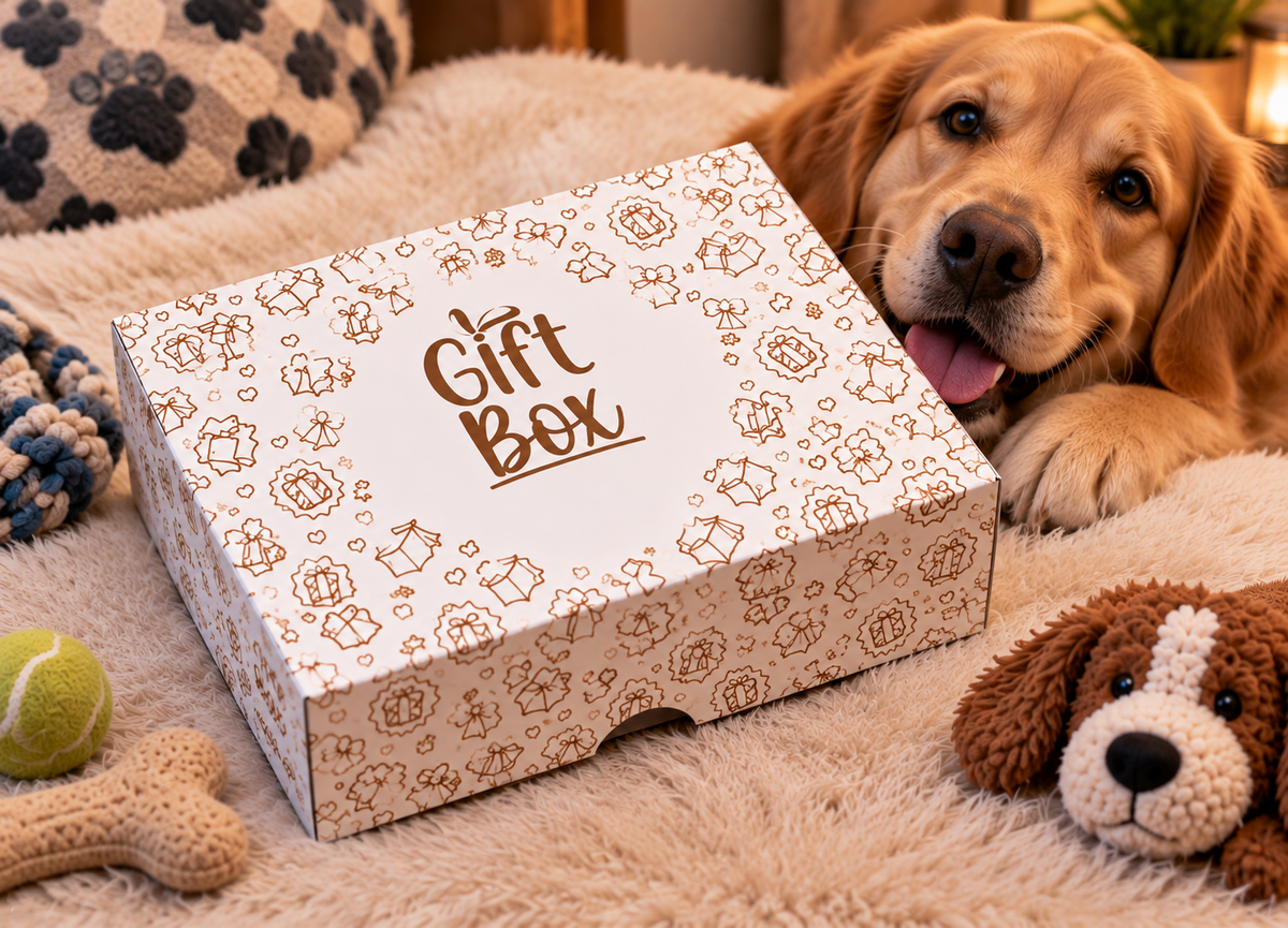 Giftbox Dog
